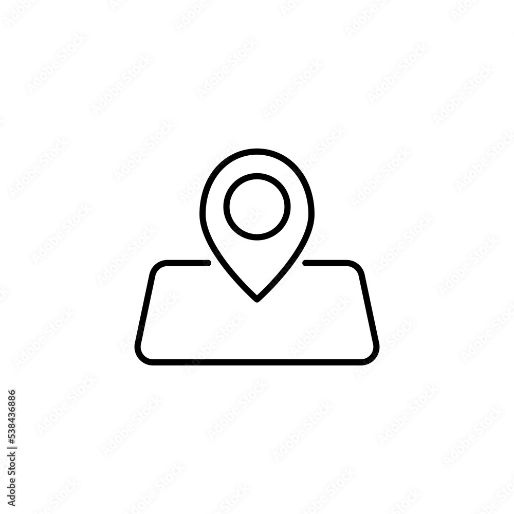 pin icon. Element of Internet related icon for mobile concept and web apps. Thin line pin icon can be used for web and mobile eps 10 pin icon. Element of Internet related icon for mobile concept and web apps. Thin line pin icon can be used for web and mobile eps 10
