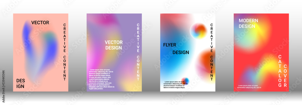 Artistic covers design. Creative fluid colors backgrounds. Set of abstract covers Artistic covers design. Creative fluid colors backgrounds. Set of abstract covers