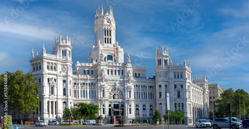 Palacio de Cibeles in Madrid.