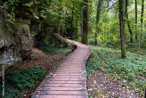 The most beautiful and breath taking trail in Luxembourg is Mullerthal  and hollhay cave, photo