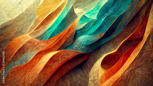 Organic Texture abstract pastell colors panorama wallpaper background