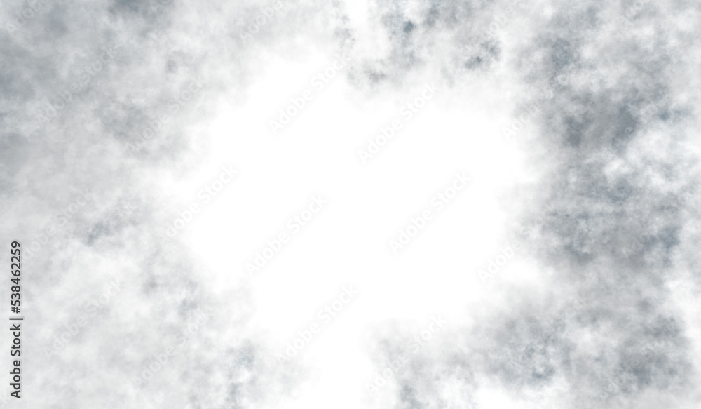 Flight through tunnel made of clouds. Flight through tunnel made of clouds.