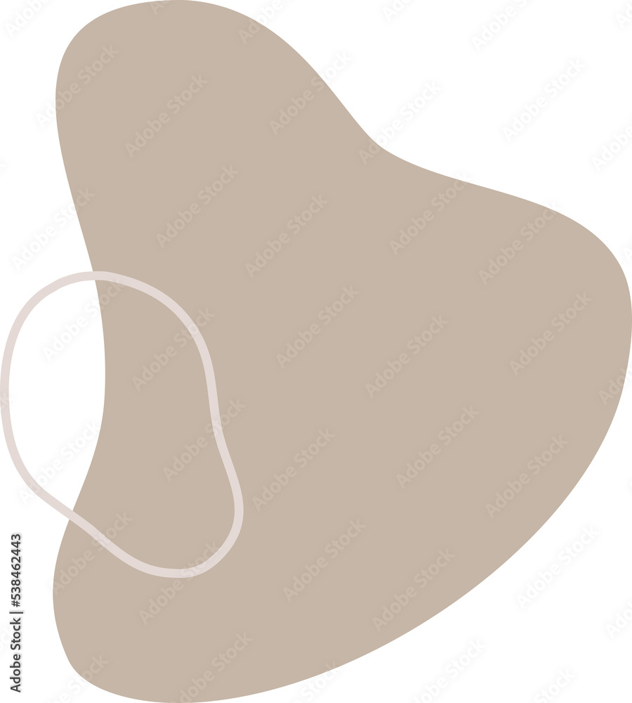 Abstract Organic Shape Vector Illustration Abstract Organic Shape Vector Illustration