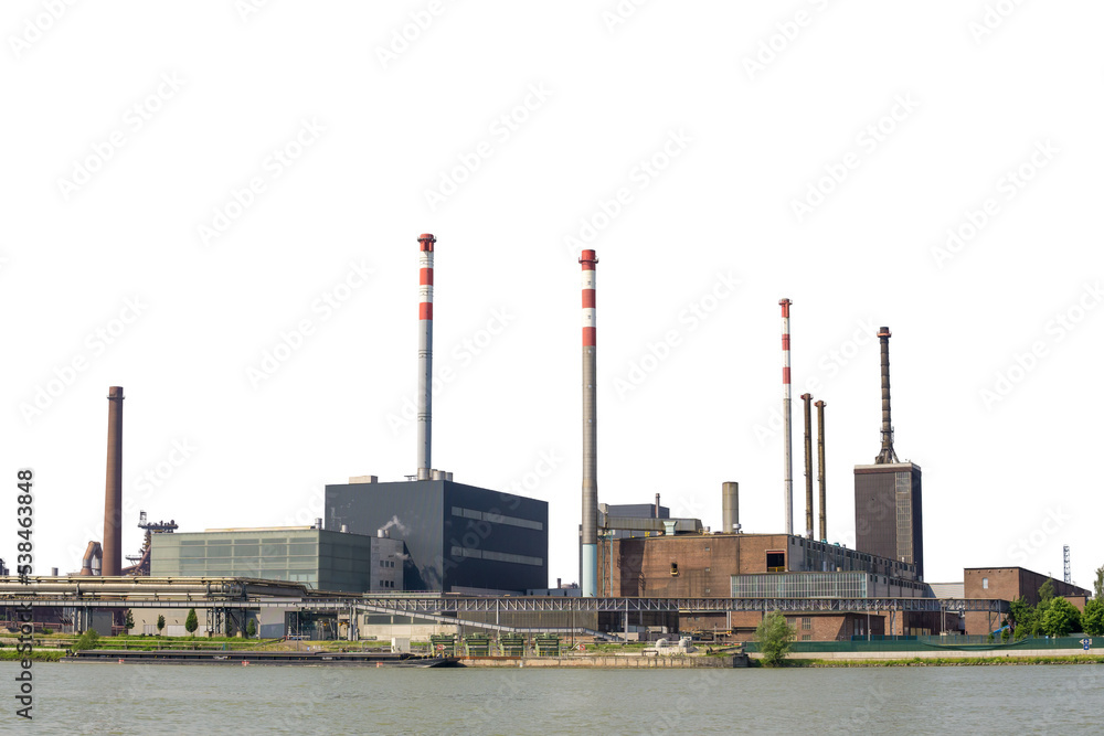 Foto Factory isolated on transparent background.