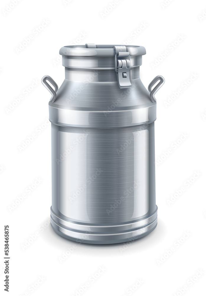 Can container for milk isolated PNG illustration Can container for milk isolated PNG illustration