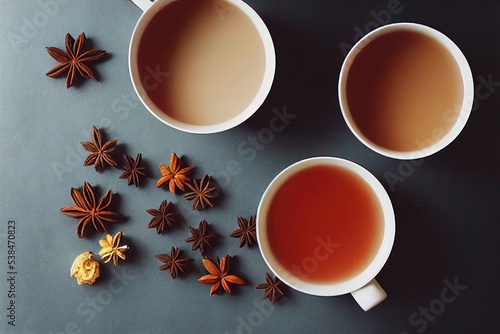 Delicious Spiced Chai Tea - a hot and flavorful drink for the winter holidays. Perfect for Thanksgiving, Christmas, and New years. Winter holiday 2023 tea with star anise, cinnamon, and more spices