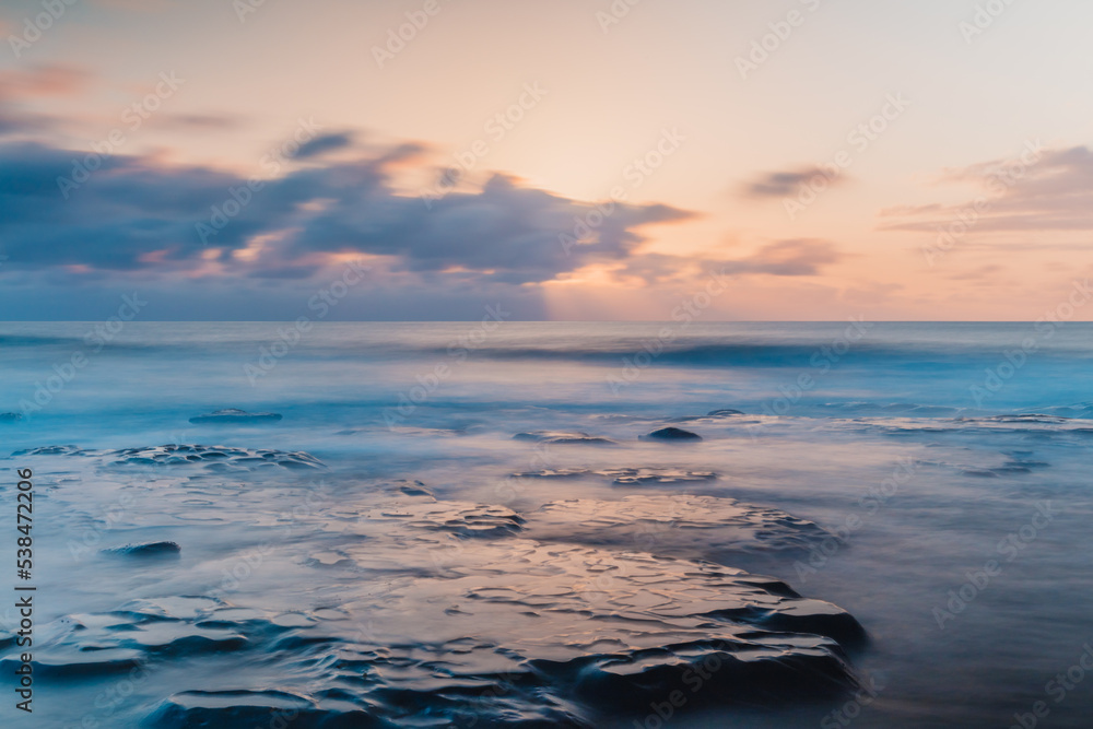 Obraz premium sunset over the sea