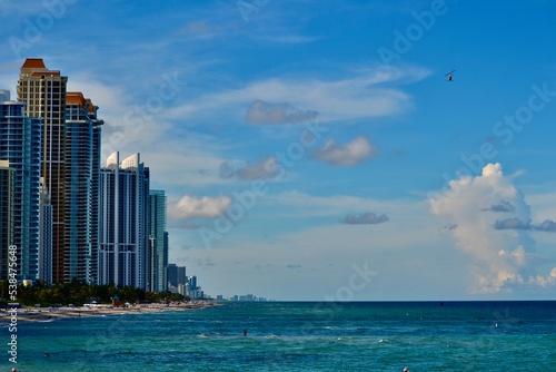 View from the Pier of Sunny Isles Beach