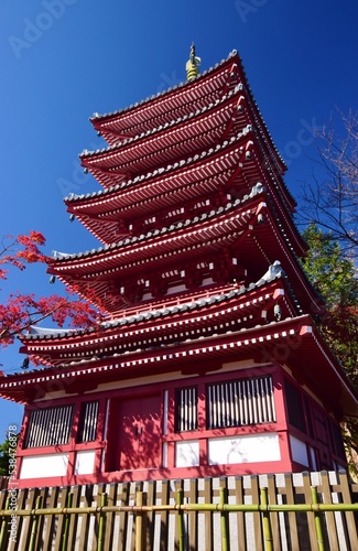 紅葉の長谷山 本土寺