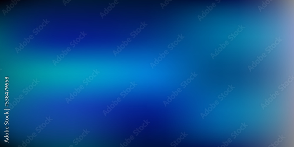 Dark blue, green vector abstract blur texture.