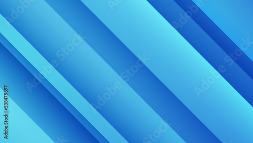 Abstract blue shapes background with line stripes and modern technology geometric pattern. Vector abstract graphic design banner pattern presentation background web template.