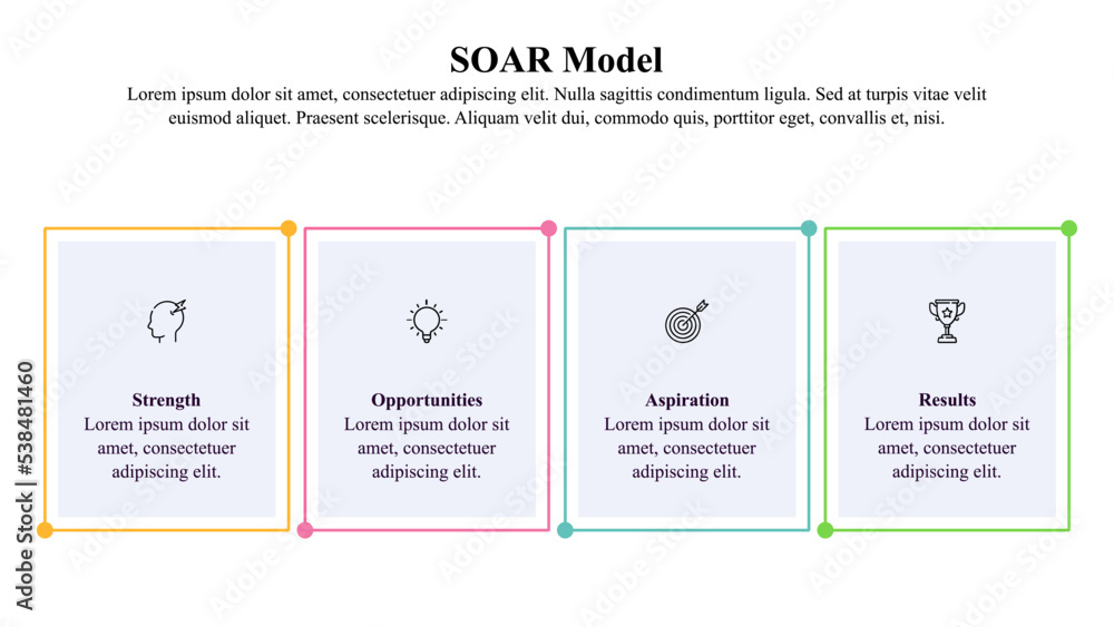 Infographic template of SOAR analysis, a strategic planning tool that can be used to help your organization create and execute its strategy. Infographic template of SOAR analysis, a strategic planning tool that can be used to help your organization create and execute its strategy.