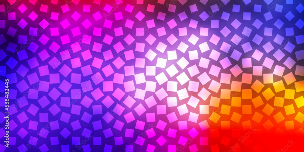 Dark Blue, Red vector pattern in square style. Dark Blue, Red vector pattern in square style.