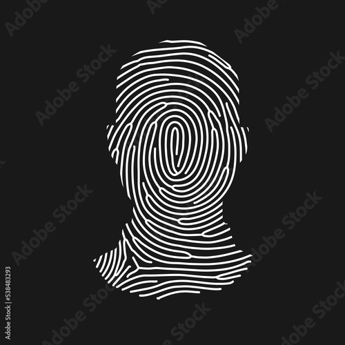 Identity fingerprint symbol