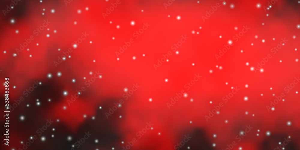 Dark Red vector pattern with abstract stars. Dark Red vector pattern with abstract stars.