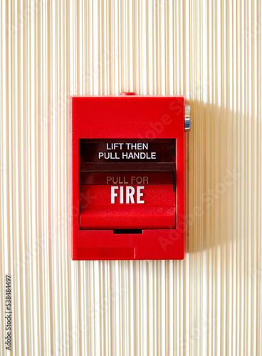 Emergency Fire Alarm Handle
