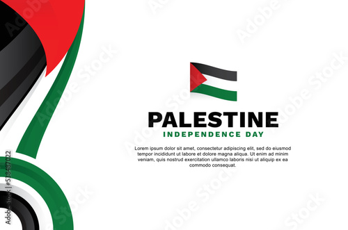 Palestine Independence Day Background Event