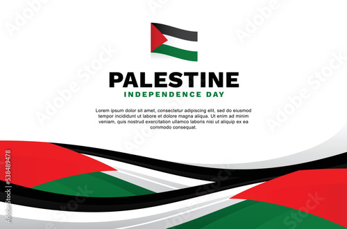 Palestine Independence Day Background Event