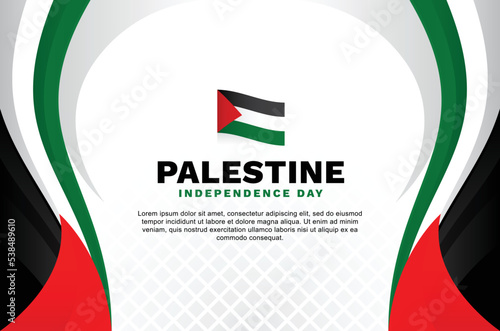 Palestine Independence Day Background Event