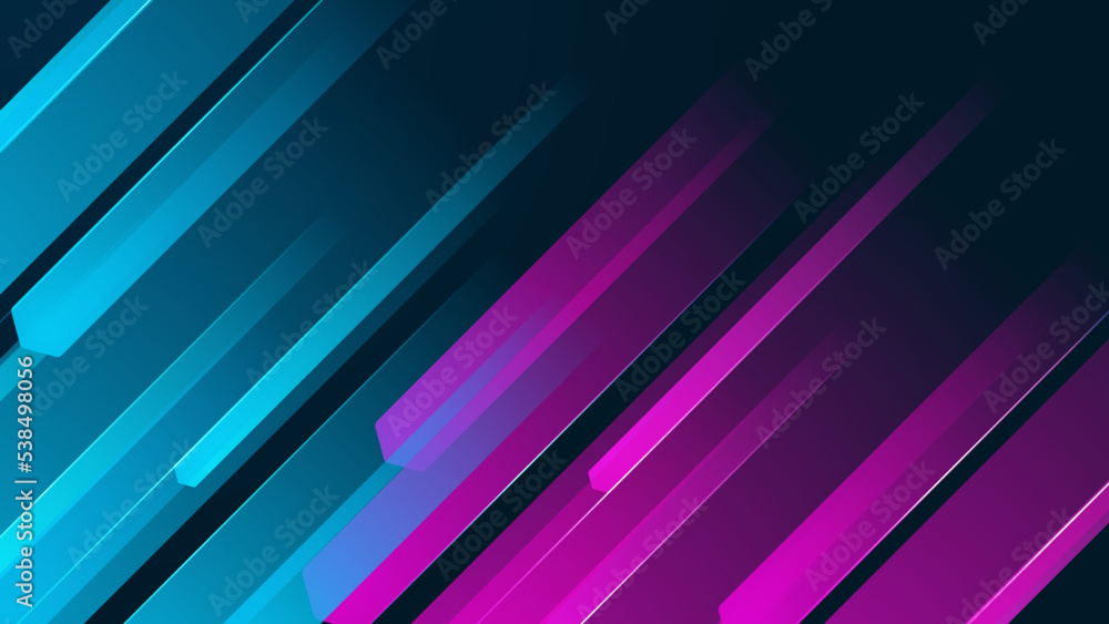 Colourful blue pink dynamic motion light effect background. Technology speed movement pattern for banner or poster design. Modern abstract high-speed movement. Vector illustration Colourful blue pink dynamic motion light effect background. Technology speed movement pattern for banner or poster design. Modern abstract high-speed movement. Vector illustration