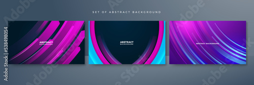Modern abstract high-speed movement blue pink background. Colorful dynamic motion on blue background. Movement sport pattern for banner or poster design background concept.