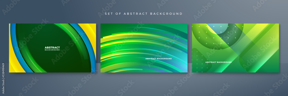 Modern green and yellow digital speed tech background. Abstract modern green lines background. Vector illustration green vector background, can be used for cover design, poster and advertising