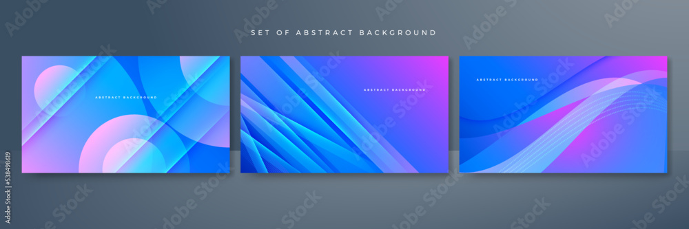 Stylish blue pink technology lights background. Abstract background with digital light. Technology futuristic dynamic motion. Movement pattern for banner or poster design background concept.