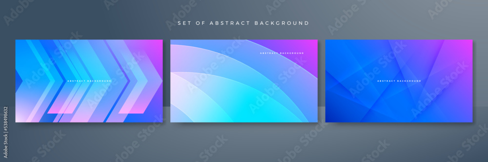 Fototapeta premium Stylish blue pink technology lights background. Abstract background with digital light. Technology futuristic dynamic motion. Movement pattern for banner or poster design background concept.