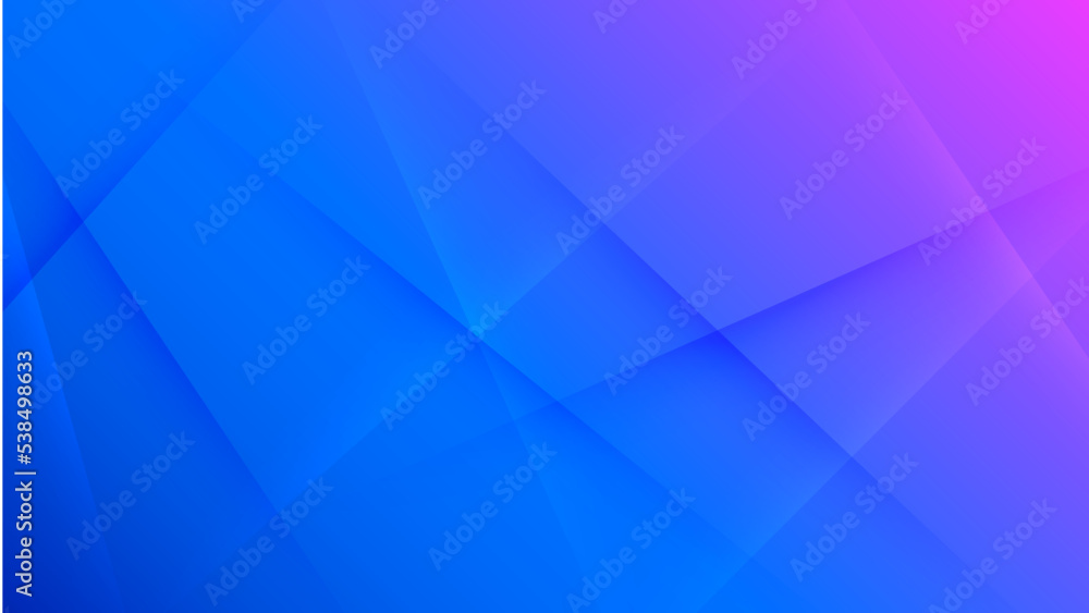 Obraz premium Modern blue and pink technology background. Abstract high-speed movement. Colorful dynamic motion on blue background for banner or poster design background concept.