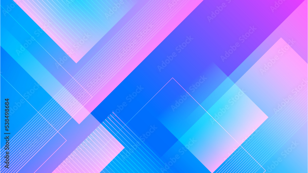 Modern blue and pink technology background. Abstract high-speed movement. Colorful dynamic motion on blue background for banner or poster design background concept. Modern blue and pink technology background. Abstract high-speed movement. Colorful dynamic motion on blue background for banner or poster design background concept.