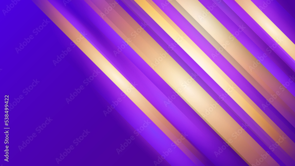 Fototapeta premium Modern purple and yellow abstract background. Vector abstract graphic design banner pattern presentation background web template for poster, certificate, presentation, landing page