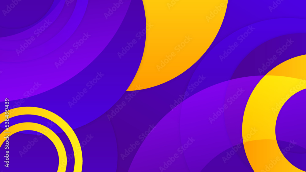 Modern purple and yellow abstract background. Vector abstract graphic design banner pattern presentation background web template for poster, certificate, presentation, landing page Modern purple and yellow abstract background. Vector abstract graphic design banner pattern presentation background web template for poster, certificate, presentation, landing page