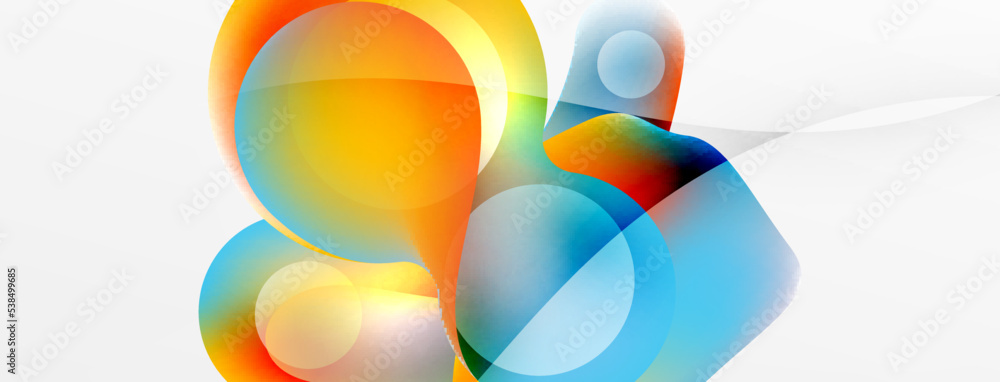 Fluid abstract background. Liquid color gradients composition. Round shapes and circle flowing design for wallpaper, banner, background or landing Fluid abstract background. Liquid color gradients composition. Round shapes and circle flowing design for wallpaper, banner, background or landing