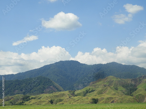 landscape with clouds