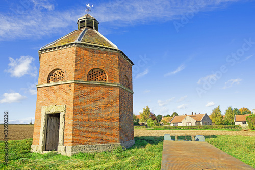 The Dovecote, on a sunny day, in Letwell, Doncaster. photo