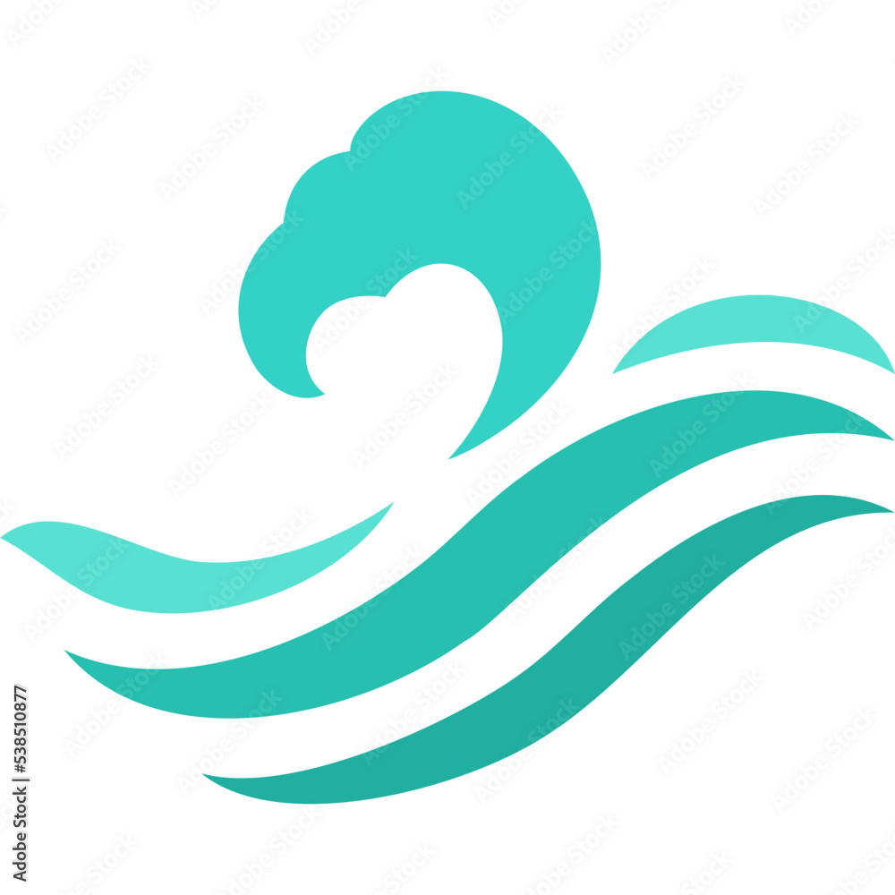 sea water wave icon for decoration, website, web, presentation, printing, banner, logo, poster design, etc. sea water wave icon for decoration, website, web, presentation, printing, banner, logo, poster design, etc.