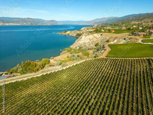 Naramata Bench Winery Vineyard Penticton Okanagan Valley © laughingmangovideo