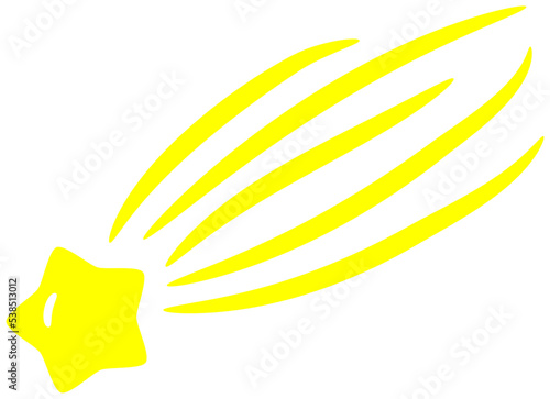 star comet isolated