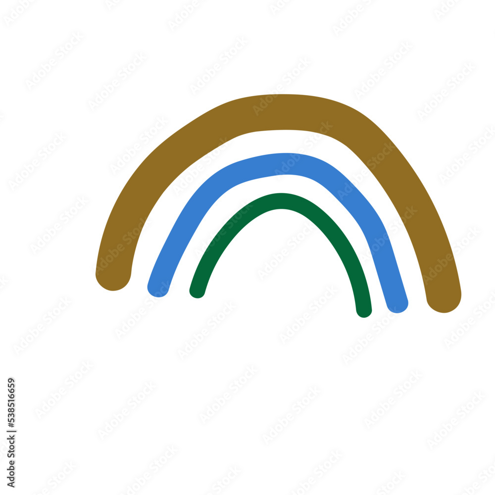 scandinavian childish rainbow scandinavian childish rainbow