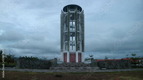 Moraya fort monument in tondano, Minahasa
