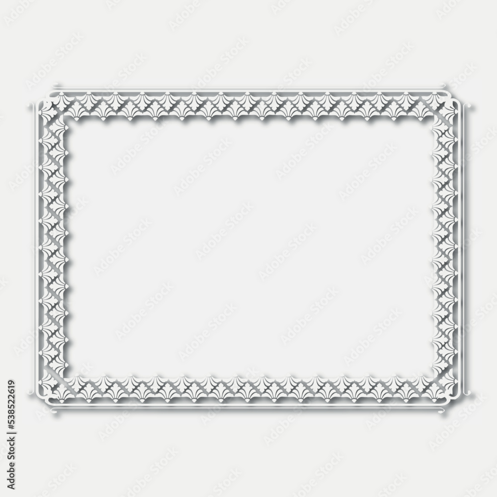 Frame, in the style of an ornament, Vector illustration eps 10, Art. Frame, in the style of an ornament, Vector illustration eps 10, Art.