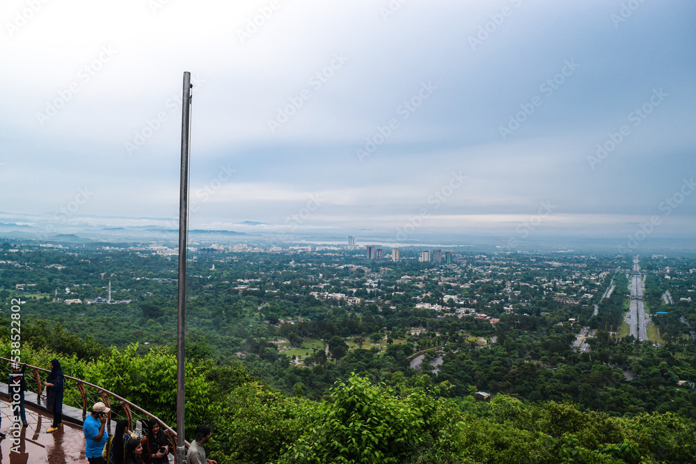 Obraz premium Rawal lake in Islamabad
