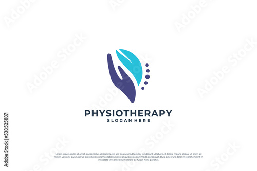 Free Download Healthcare Medical Logo design. Wellness Yoga Logo Design concept. - GFXLoad