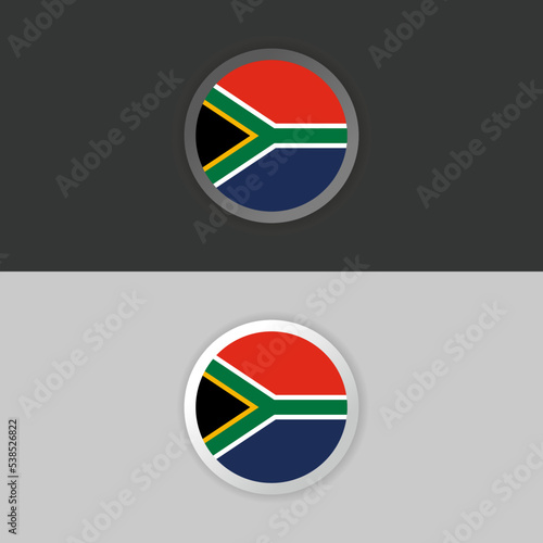 Illustration of South Africa flag Template Free Download Illustration of South Africa flag Template - GFXLoad