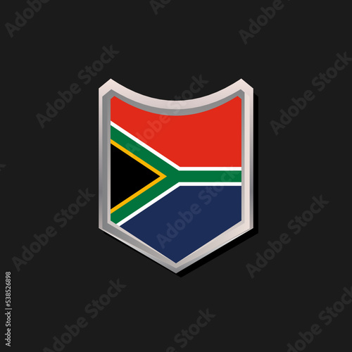 Illustration of South Africa flag Template Free Download Illustration of South Africa flag Template - GFXLoad