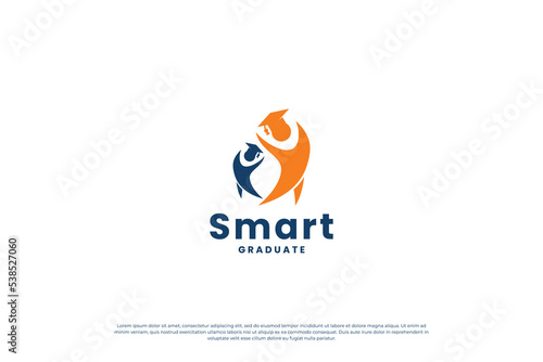 University, College, Graduate, Campus logo design inspiration
