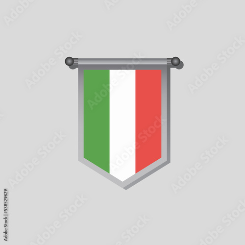 Free Download Illustration of Italy flag Template - GFXLoad