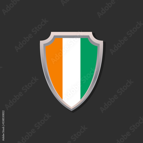 Free Download Illustration of Ivory Coast flag Template - GFXLoad