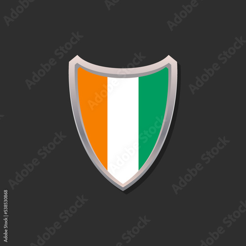 Free Download Illustration of Ivory Coast flag Template - GFXLoad