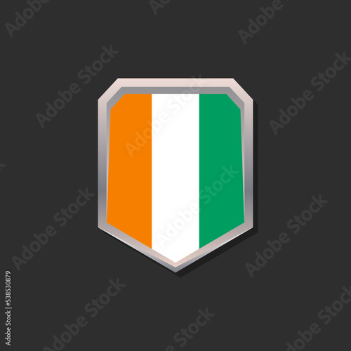 Free Download Illustration of Ivory Coast flag Template - GFXLoad